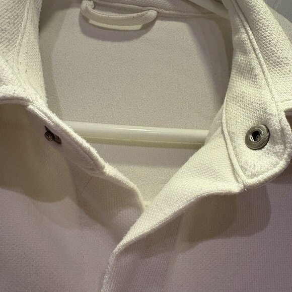 ZARA Textured Short Sleeve Overshirt - Picture 2 of 7